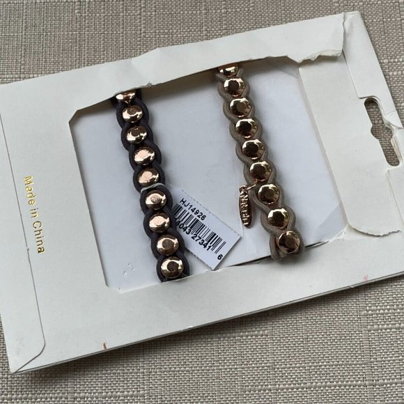 Natasha Women Hair Tie Set of Tone Hair Accessory New - Picture 8 of 9